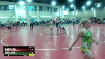 120 lbs Round 4 (8 Team) - Cloe Mandel, Nebraska Black Widows vs Sarah Walsh, RPA/Head Hunters