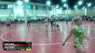 120 lbs Round 4 (8 Team) - Cloe Mandel, Nebraska Black Widows vs Sarah Walsh, RPA/Head Hunters