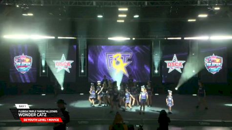 Florida Triple Threat Allstars - Wonder Catz [2026 D2 Youth Level 1 Novice Day 1] 2026 US Open Cheerleading & Dance Championship