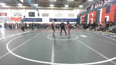 165 lbs Champ. Round 2 - Isaac Granillo, Palm Desert vs Daniel Aguilar, La Sierra