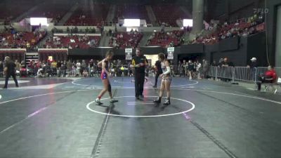 107 lbs Round 3 - Kiera Davis, Corvallis Wrestling Club vs Alyvia Ruiz, Unattached