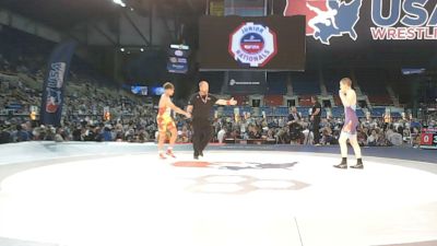 144 lbs Champ. Rd Of 128 - Nathan Phillips, New Mexico vs Owen Kistler, Arizona