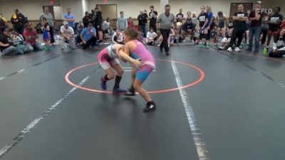 78 lbs Rr Rnd 4 - Blake Brothers, Partner Trained Girls vs MaryKait Jones, Valkyrie Girls WC Pink