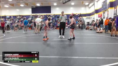 90 lbs Round 2 - Andrew Avery, Stratford Knights Youth vs Colton Baxley, West Wateree Wrestling Club