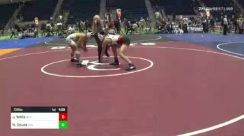 132 lbs Consolation - Justin Wells, So Cal X Team Quest vs Noah Ozuna, Driller WC