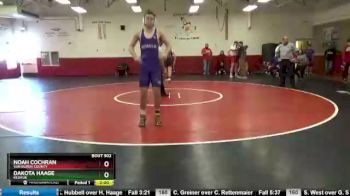 182 lbs Semifinal - Dakota Haage, Keokuk vs Noah Cochran, Van Buren County