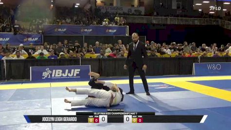 Jocelyn Leigh Gerardo vs Emily Jean Hoang 2026 Pan Kids Jiu-Jitsu IBJJF Championship