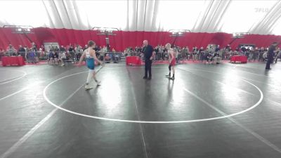 120 lbs Cons. Round 4 - Malakai Barker, Victory School Of Wrestling vs Rex Lancaster, Holmen