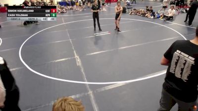 Elementary - 100 lbs Arron Goepfert, Centennial vs Owen Czepa, New Prague