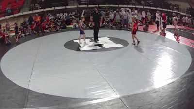 60 lbs Cohen Senne, Montana 12U Boys vs Kody Wangsgard, Idaho 1 12U Boys