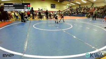 55 lbs Consi Of 4 - Brian Smith, Sperry Wrestling Club vs Nash Garrett, Barnsdall Youth Wrestling