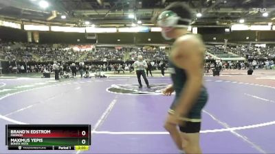 106 lbs Champ. Round 2 - Brand`n Edstrom, Madison vs Maximus Yepis, Bonita Vista