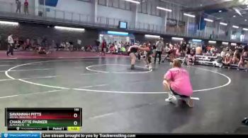 155 lbs Round 4 (10 Team) - Savannah Pitts, Brutal Beauties vs Charlotte Parker, Alpha Elite
