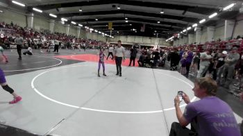 64 lbs Quarterfinal - Kalynda Smallwood, South Central Punishers vs Hadley Henderson, Stars And Stripes