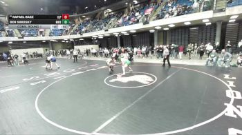 190 lbs Cons. Round 1 - Rafael Baez, Chicago (St. Patrick) vs Ben Simosky, Geneseo