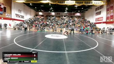 157 lbs Cons. Round 1 - Chase Visocky, Powell vs Zachary Welling, Evanston
