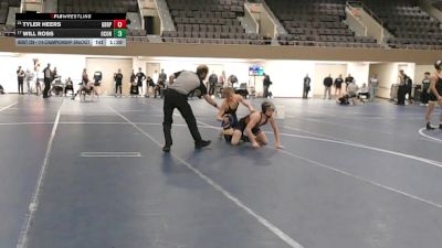 114 Championship Bracket Cons. Round 5 - Will Ross, Oconomowoc vs Tyler Heers, Grand Rapids