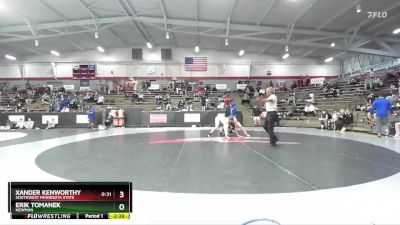 197 lbs Champ. Round 1 - Xander Kenworthy, Southwest Minnesota State vs Erik Tomanek, Newman