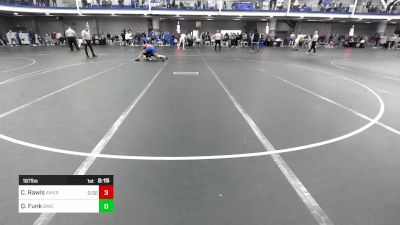 197 lbs Consi Of 16 #2 - Carsten Rawls, American University vs Quinn Funk, Binghamton - UnAttached