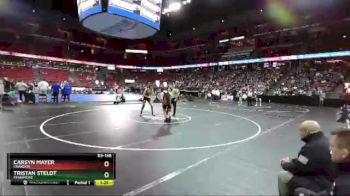 D3-138 lbs Champ. Round 1 - Tristan Steldt, Fennimore vs Carsyn Mayer, Crandon