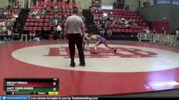 152 lbs Semifinal - Matt Oberlander, Father Ryan vs Micah Tisdale, Baylor