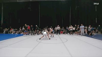 120 lbs Round 3 (6 Team) - Hugh Zimmerman, Iron Horse Blue vs Gavin Rodriguez, Dirty Jersey