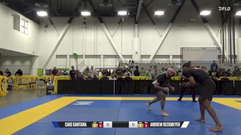 ANDREW RECKMEYER vs CAIO SANTANA 2024 World IBJJF Jiu-Jitsu No-Gi Championship