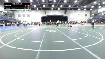 285 lbs Cons. Semi - Caleb Pruitt, Reinhardt University (GA) vs Luke Cox, Georgetown (KY)