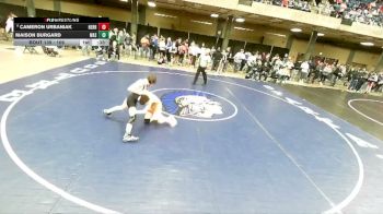 106 lbs Champ. Round 2 - Cameron Urbaniak, Herrin vs Maison Burgard, Washington
