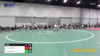 135 lbs Rr Rnd 7 - Quinn Livingston, Outlaws 14U vs Levi Dicksion, Untouchables 14U Blue