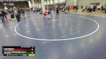 175 lbs Champ. Round 1 - Loki Bigras, Combat School vs Ricardo Fernandez Salvador, Connecticut