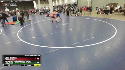 175 lbs Champ. Round 1 - Loki Bigras, Combat School vs Ricardo Fernandez Salvador, Connecticut