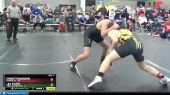 160 lbs Round 2 (6 Team) - Lex Mann, Virginia Predator vs Owen Townsend, Ranger WC