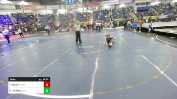 61 lbs Consolation - Paxton Swan, Wrestle To Win vs Delaney McGee, Fort Lupton