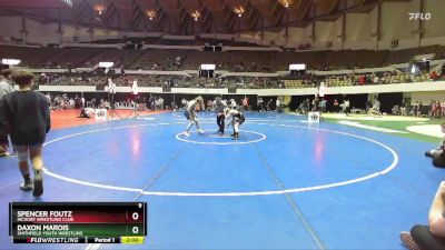 National 6-8 105 Semifinal - Daxon Marois, Smithfield Youth Wrestling vs Spencer Foutz, Hickory Wrestling Club