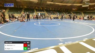 125 lbs Semifinal - Hazen Crank, Raw vs Slayden Hunt, Firebird Elite