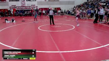 114 lbs Quarterfinal - Preston Xayachak, Windom-Mountain Lake vs Timmy Nagel, Blue Earth Area