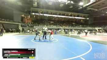 152 lbs Cons. Round 2 - Jake Cherrington, Union Mine vs Austin Carroll, Bella Vista