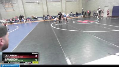 56 lbs Round 1 - Byron Brown, Lake Stevens Wrestling Club vs Troy Blevins, Punisher Wrestling Company