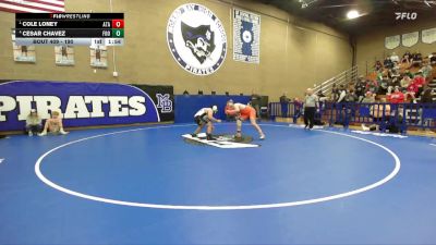 190 lbs Semifinal - Cole Loney, Atascadero vs Cesar Chavez, Foothill