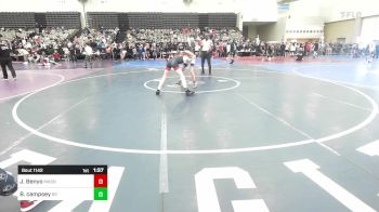 102-I lbs Round Of 16 - Jake Benyo, Mat Assassins vs Bronco Campsey, Barn Brothers
