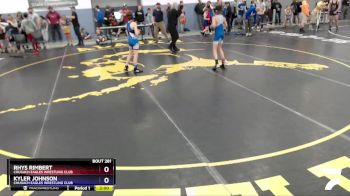 92 lbs X Bracket - Kyler Johnson, Chugach Eagles Wrestling Club vs Rhys Rimbert, Chugach Eagles Wrestling Club