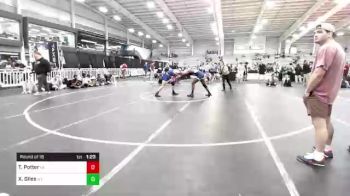 160 lbs Round Of 16 - Thomas Potter, VA vs Xavier Giles, NY