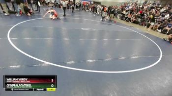 120 lbs Champ. Round 1 - Andrew Salmieri, Relentless Training Center vs William Yordy, Haines Trained Wrestling