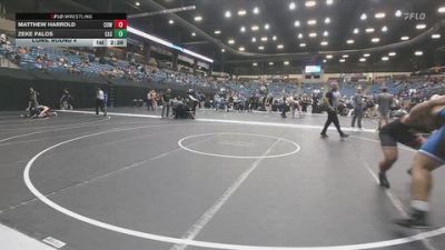 197 lbs Cons. Round 4 - Matthew Harrold, Cowley College vs Zeke Palos, Carl Albert State