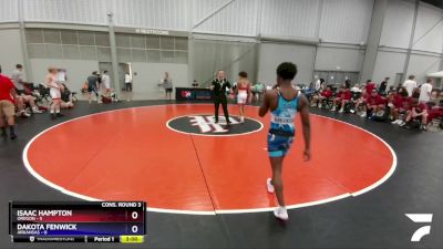 126 lbs Semis & 3rd Wb (16 Team) - Scout Santos, Oregon vs Davarvise Daniels, Arkansas