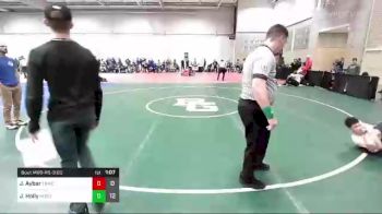 132 lbs Rr Rnd 1 - Judah Aybar, Team Nauman Wrestling Club vs Justin Holly, Iron Horse Blue