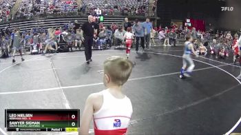 55 lbs Finals (8 Team) - Sawyer Sigman, South Dakota Lightning vs Leo Nielsen, Nebraska Red