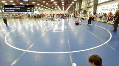 76 lbs Round 4 (1:30pm Friday) - Jakeb Wikel, Westshore D.S. vs Seaver Humphrey, Nebraska Elite