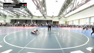 65 lbs Rr Rnd 5 - Vincent McQuone, Yale Street vs Ryley Herwig, Warhawks Wrestling Inc. ES